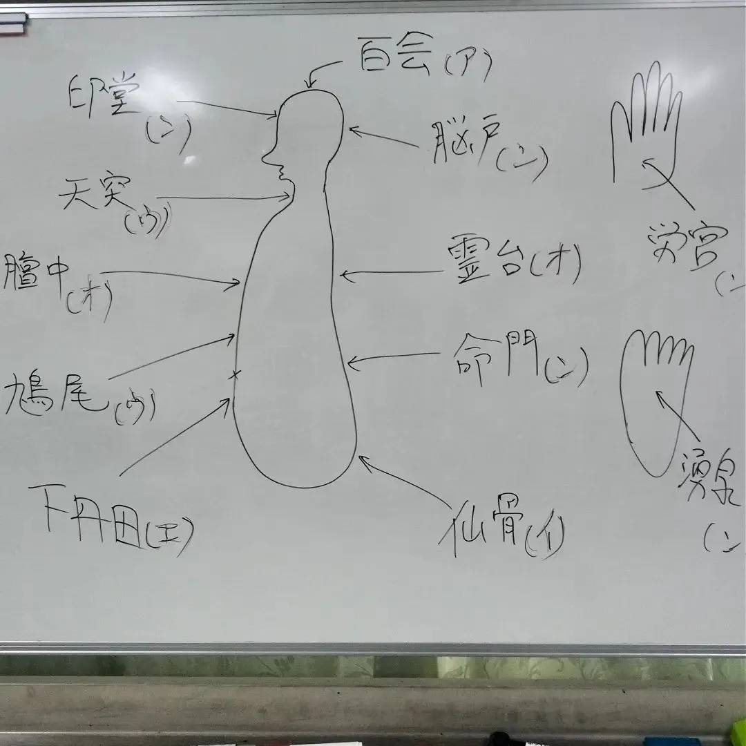 小しゅうてんと阿吽気功方の授業。