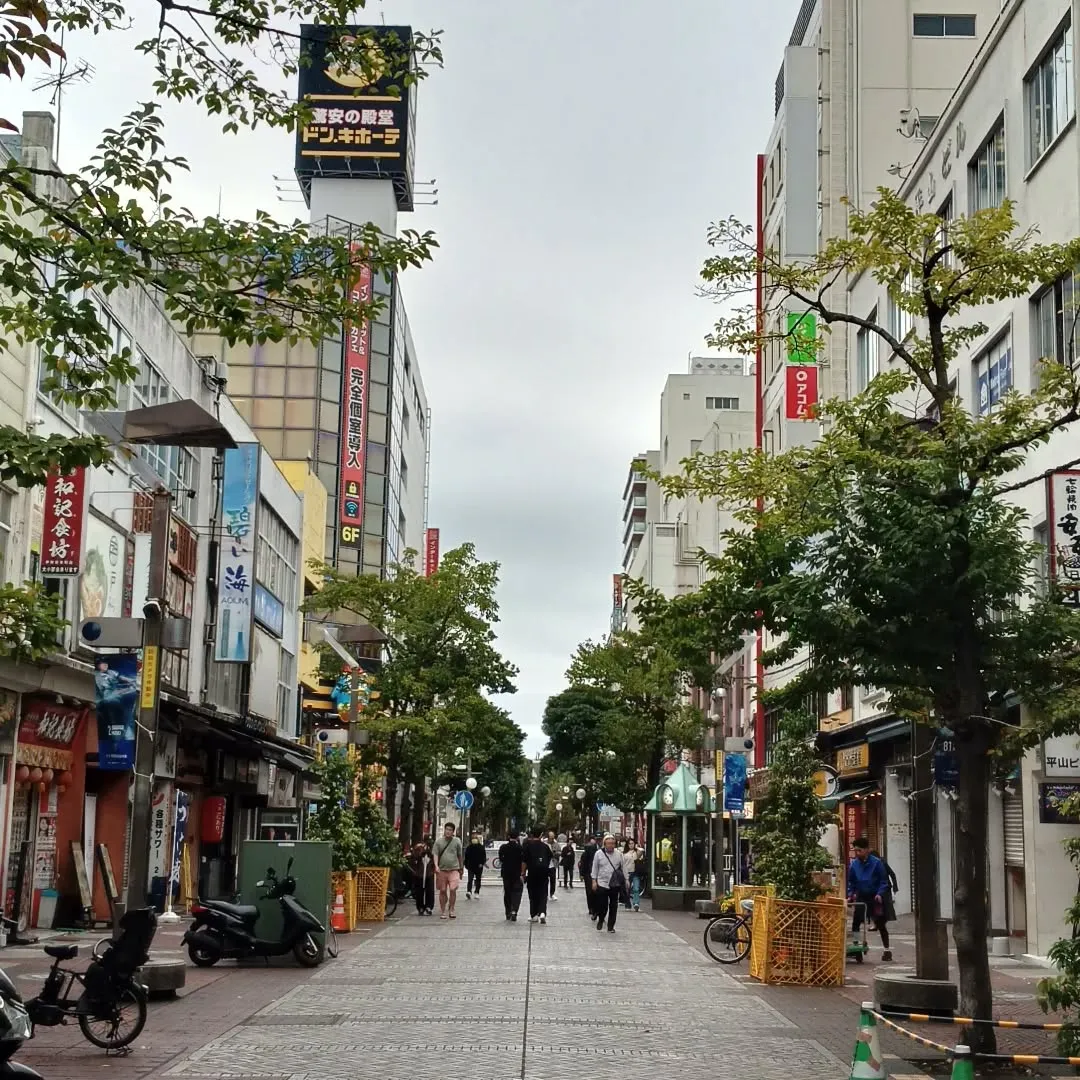 何十年ぶりの伊勢佐木町商店街。